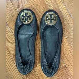 Tory Burch Women's Ballet Flats chocolate brown size 6.5